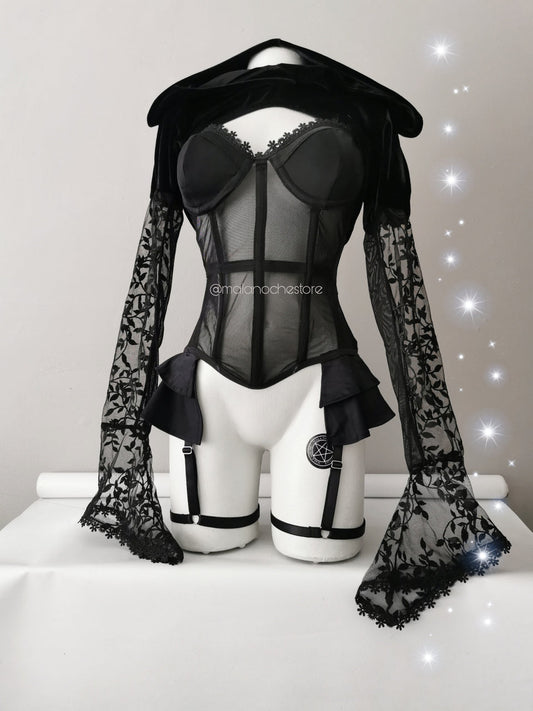 Crop top Flora (Bustier sold separately)