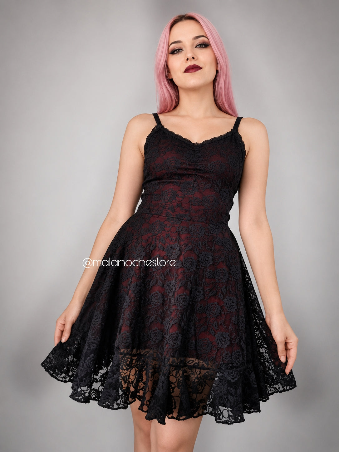 Dress & Sleeves Dark Bloom