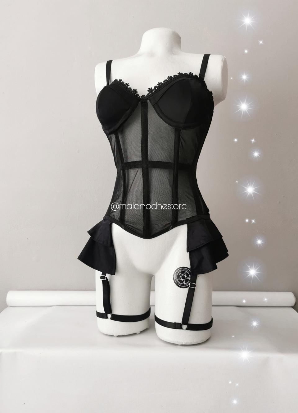 Crop top Flora (Bustier sold separately)