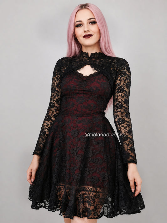 Dress & Sleeves Dark Bloom